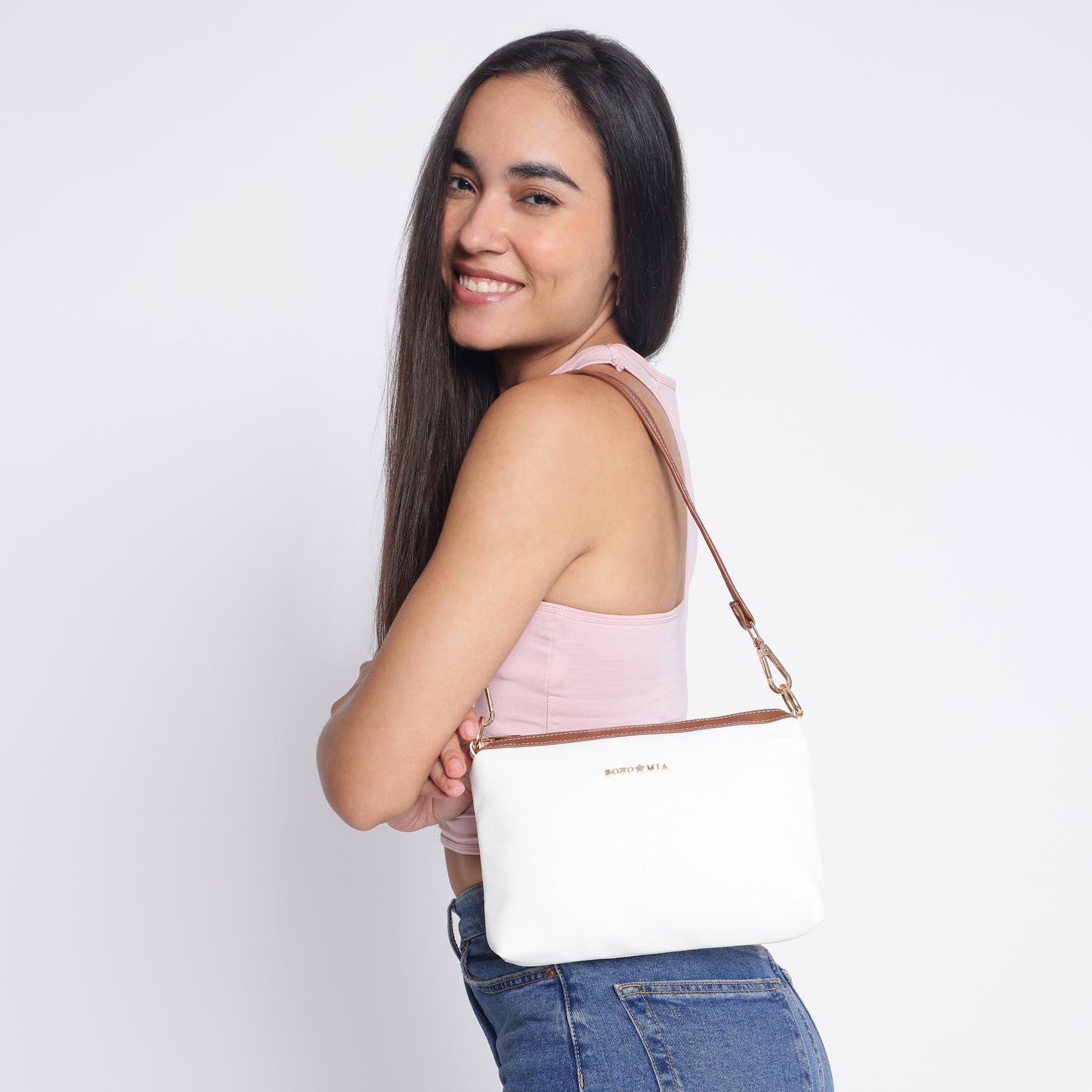 Bohomia Transfer Clutch (White)