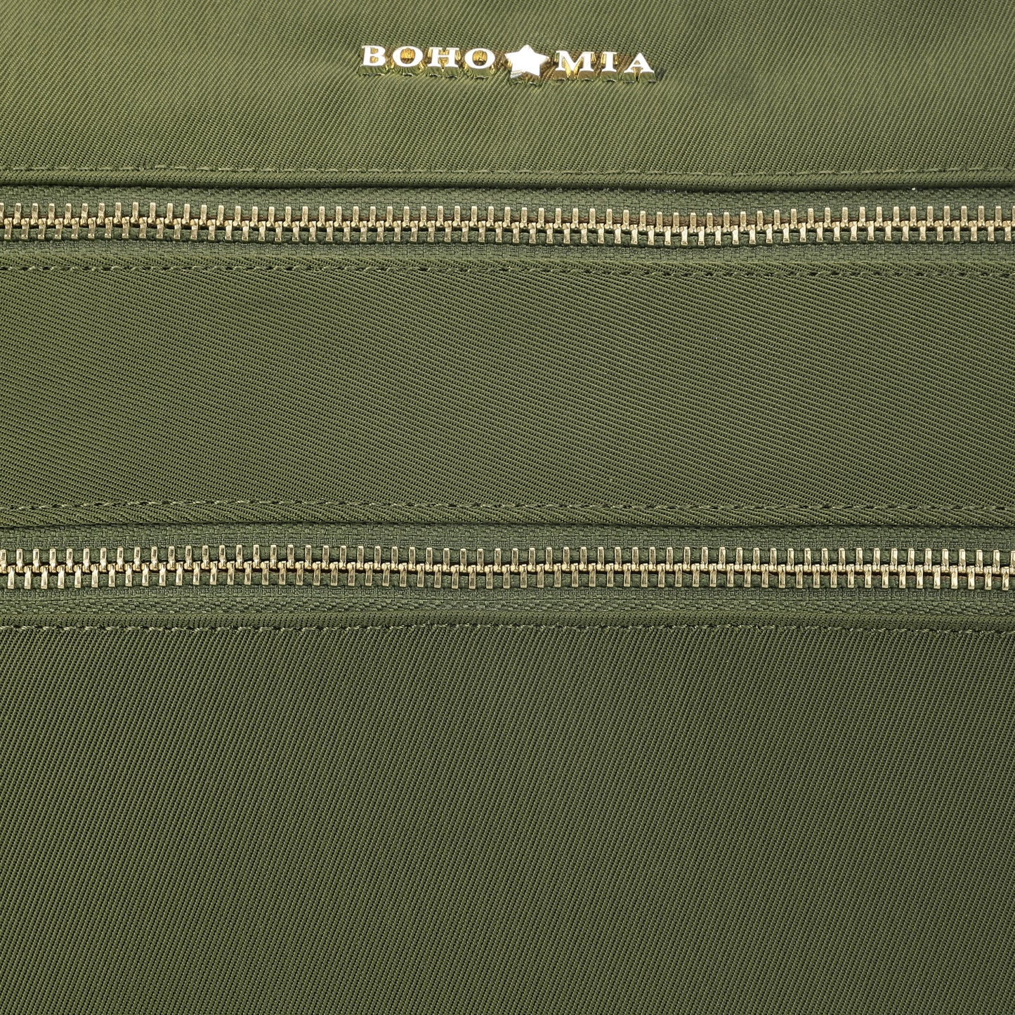 Tripper Crossbody/Sling Bag (Metal Zip) Olive Green