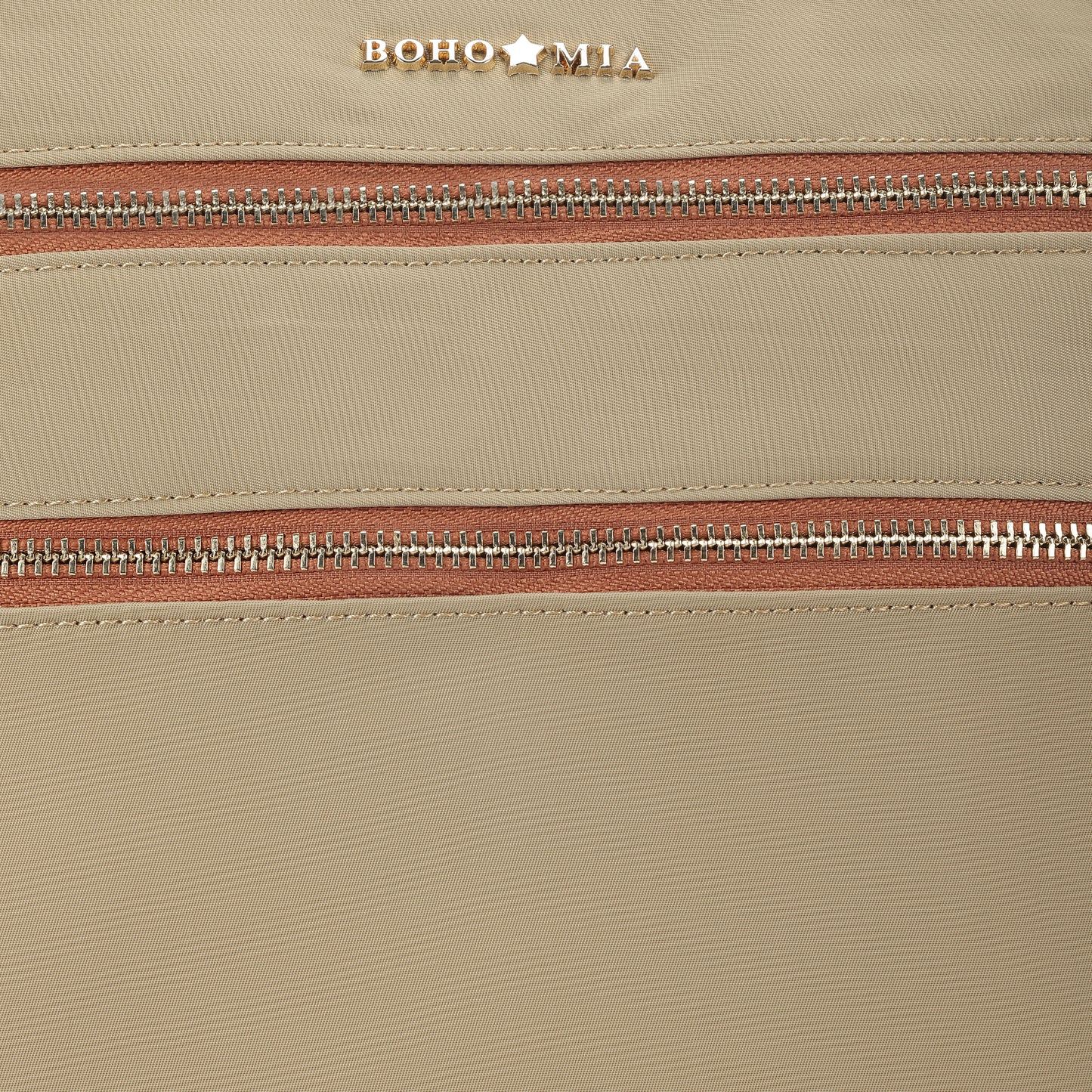Tripper Crossbody/Sling Bag (Metal Zip) Sand
