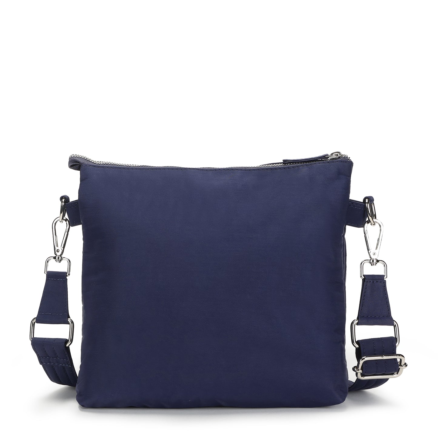 Tripper Crossbody/Sling Bag - Navy Blue (Silver Metal Zip)