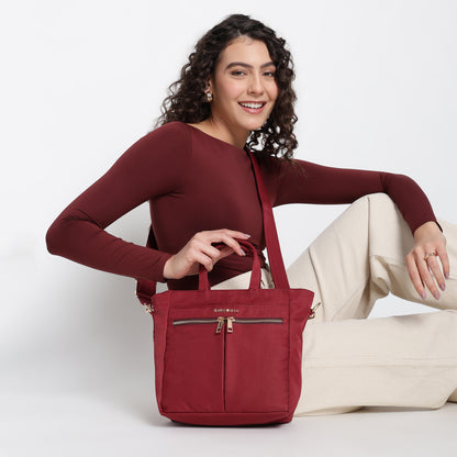 Wanderer Crossbody/Sling Bag - Burgundy