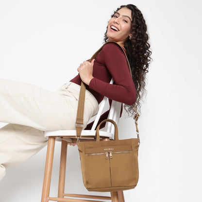 Wanderer Crossbody/Sling Bag - Khaki