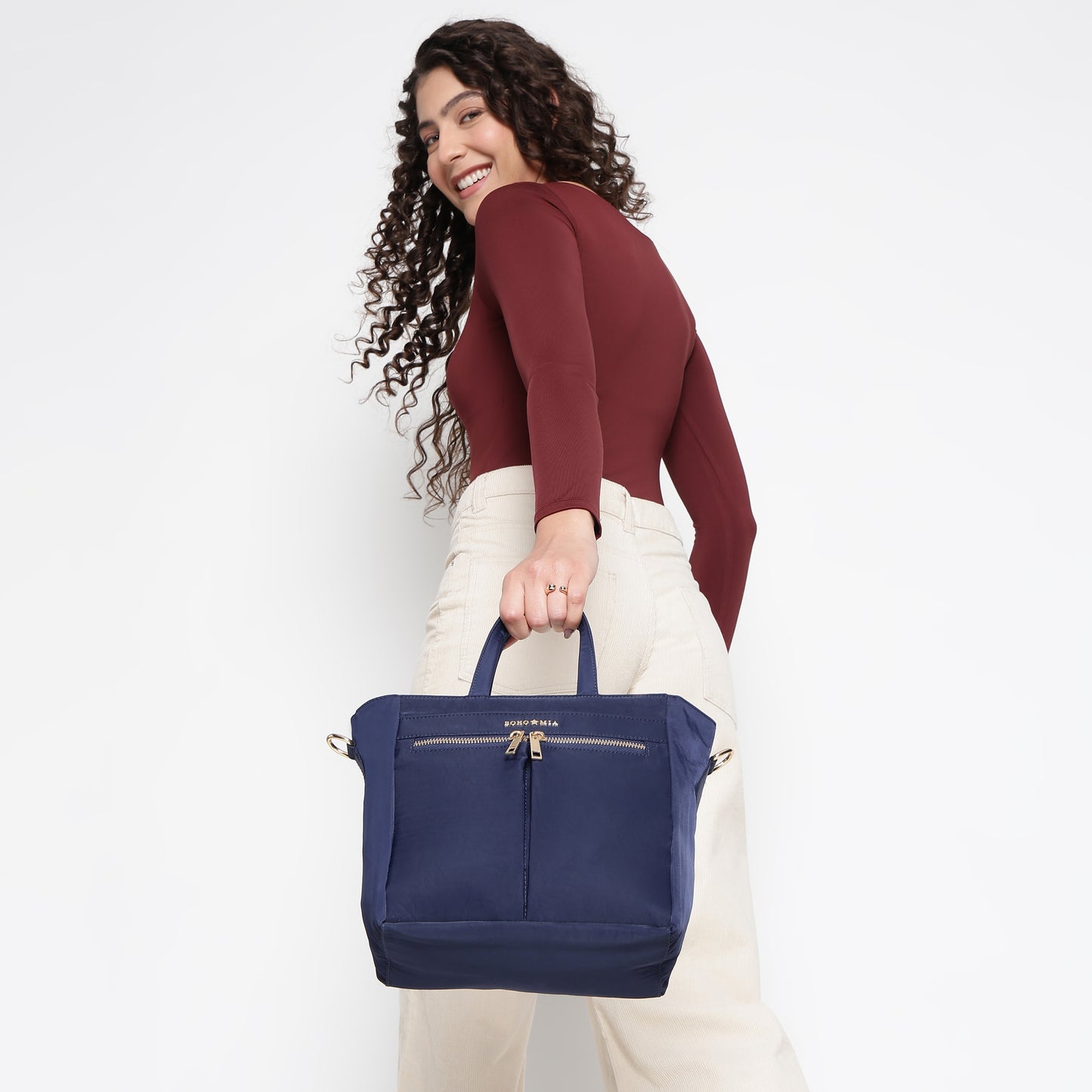Wanderer Crossbody/Sling Bag -Navy Blue