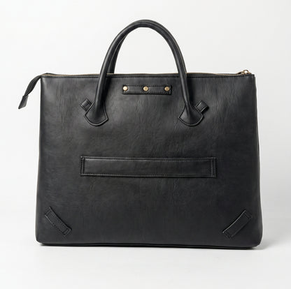 Bohomia Crisp Totepack (Black) - 3 Way Carry Work Tote with Laptop Compartment + 8 Pockets