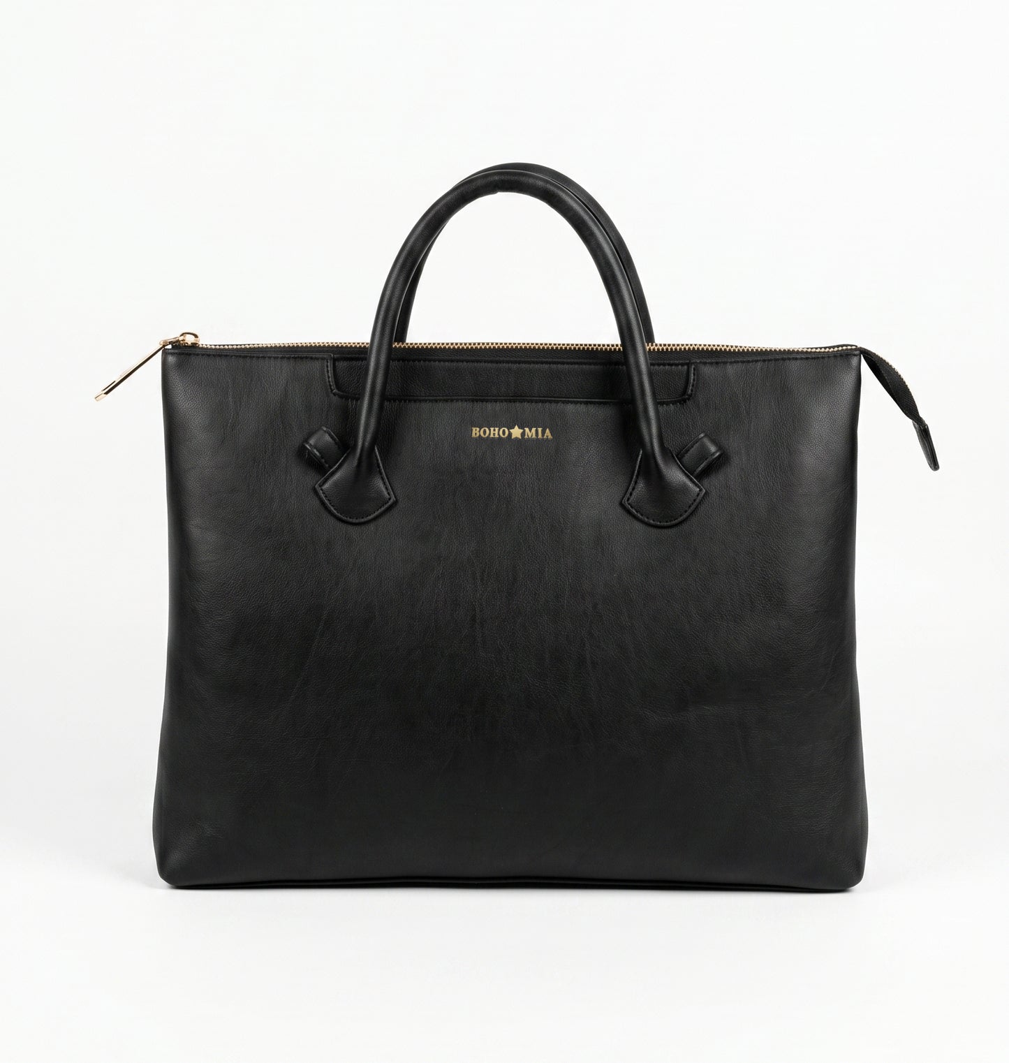 Bohomia Crisp Totepack (Black) - 3 Way Carry Work Tote with Laptop Compartment + 8 Pockets