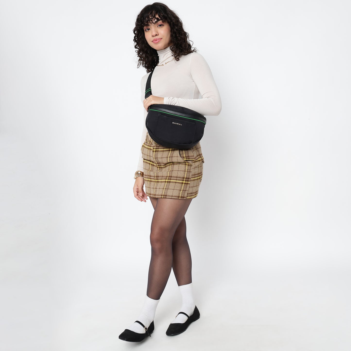 EDC Crossbody/Sling Bag (Black) - Bohomia