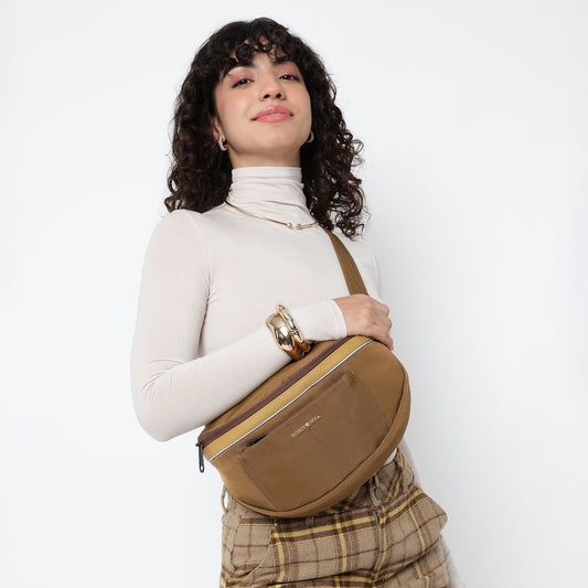 EDC Crossbody/Sling Bag (Khaki) - Bohomia