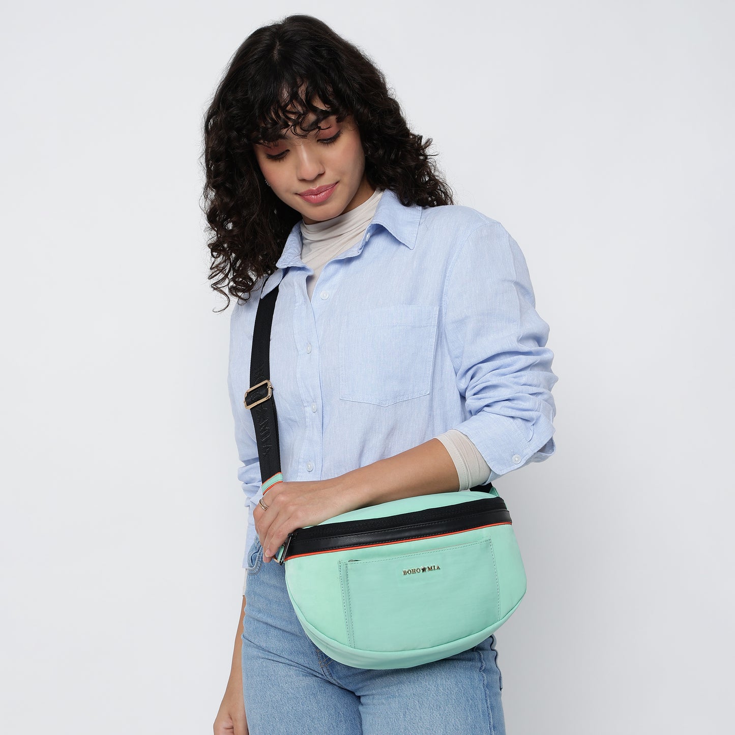EDC Crossbody/Sling Bag (Mint) - Bohomia