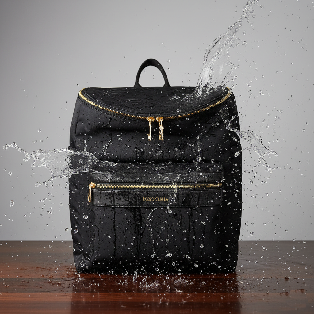 Bohomia Commuter Backpack Black (Lightweight Nylon)