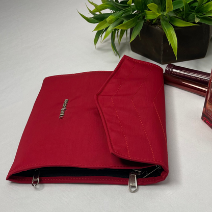 Jewellery Folder -Jewellery Organizer From Bohomia -Red