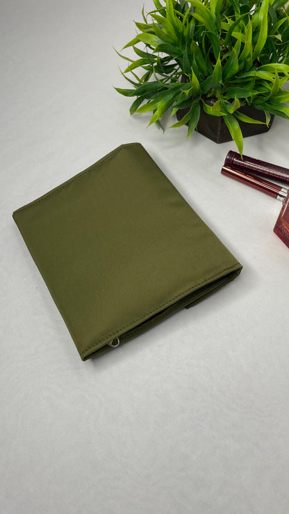 Jewellery Folder -Jewellery Organizer From Bohomia -Olive Green