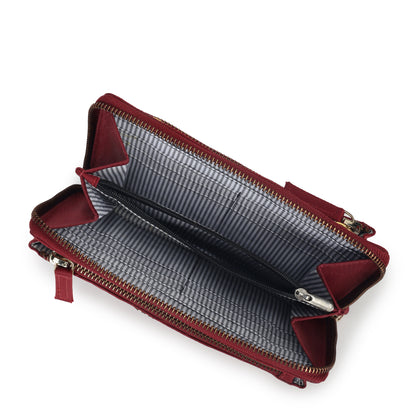 Wanderer RFID Wallet (Burgundy)