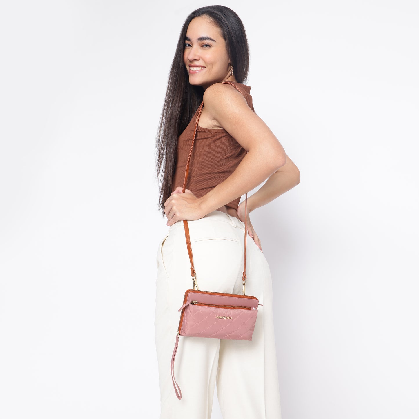 Wanderer RFID Wallet (Blush Pink)