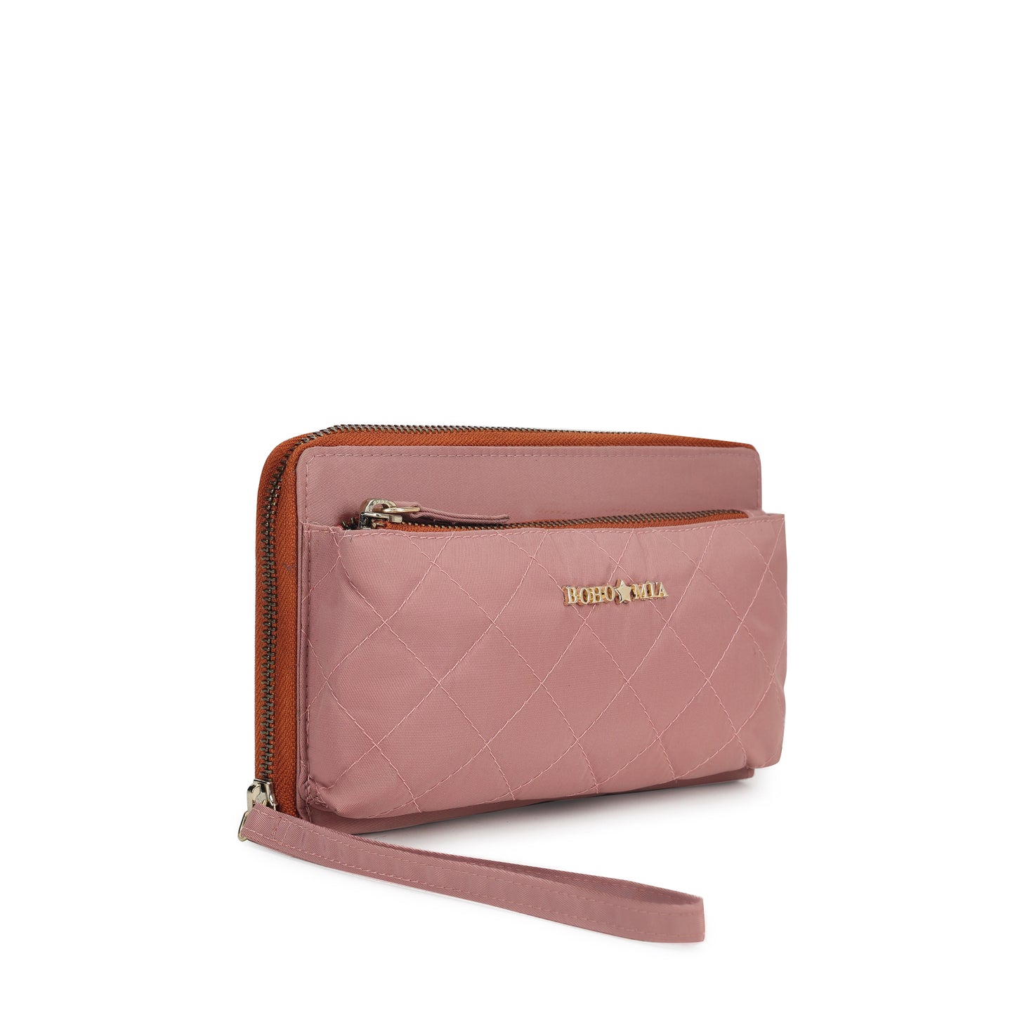 Wanderer RFID Wallet (Blush Pink)