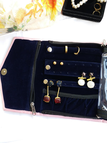 Jewellery Folder -Jewellery Organizer From Bohomia -Red image 3