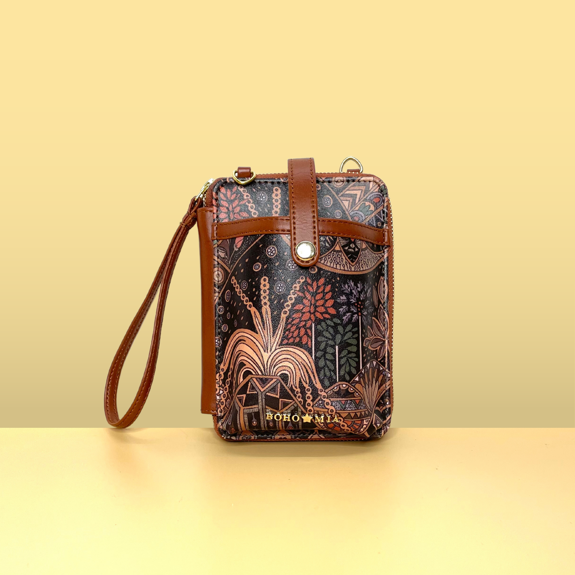 Breeze Mobile Sling Wallet (Bali Print) image 1