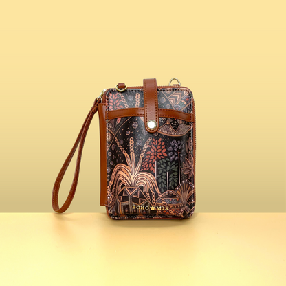 Breeze Mobile Sling Wallet (Bali Print) image 1