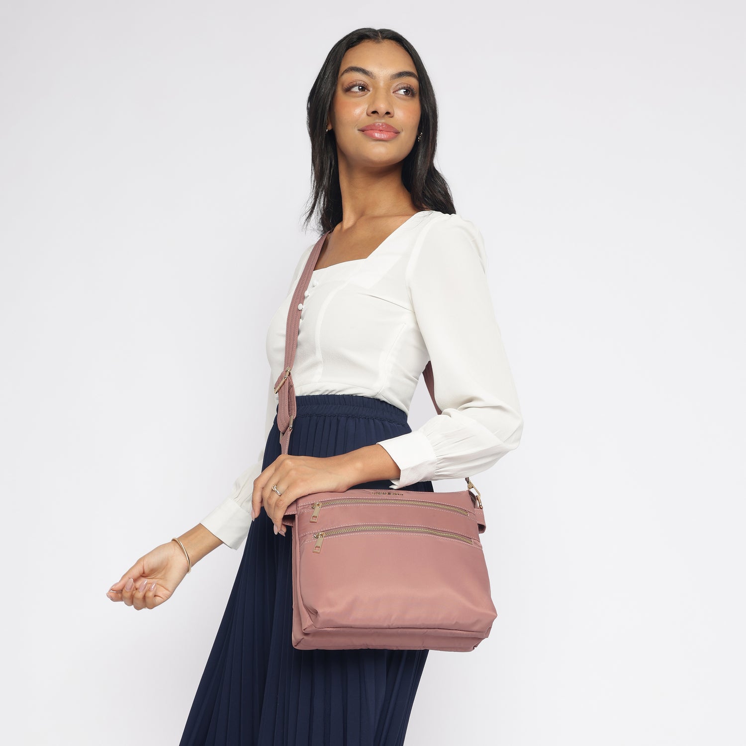 Tripper Crossbody/Sling Bag -Blush Pink image 1