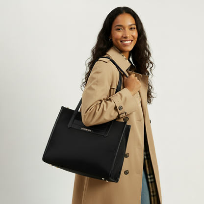 Bohomia All-Day Tote Black (With Laptop Compartment)