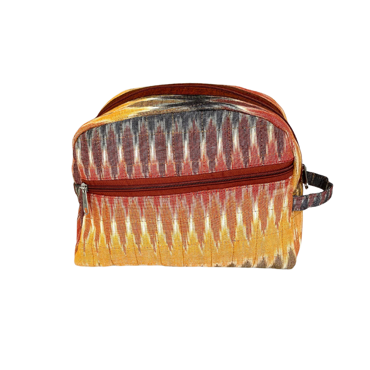 Grassroots Bohomia Ikkat Packeasy Toiletry Bag-Daydream image 2