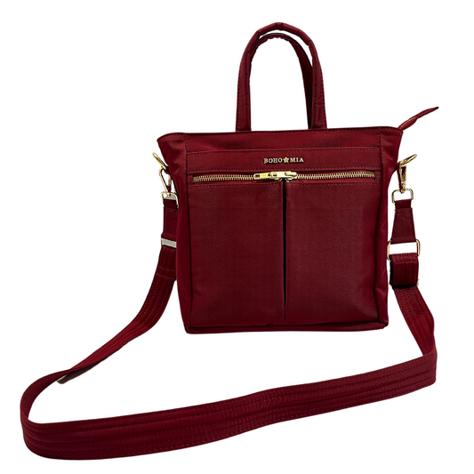 Wanderer Crossbody/Sling Bag -Burgundy image 1