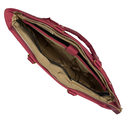 Wanderer Midi Work Bag in Burgundy image 2