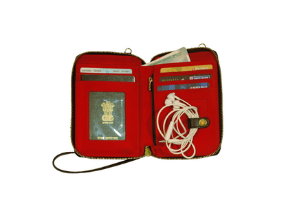 Breeze Mobile Sling Wallet (Red) image 3