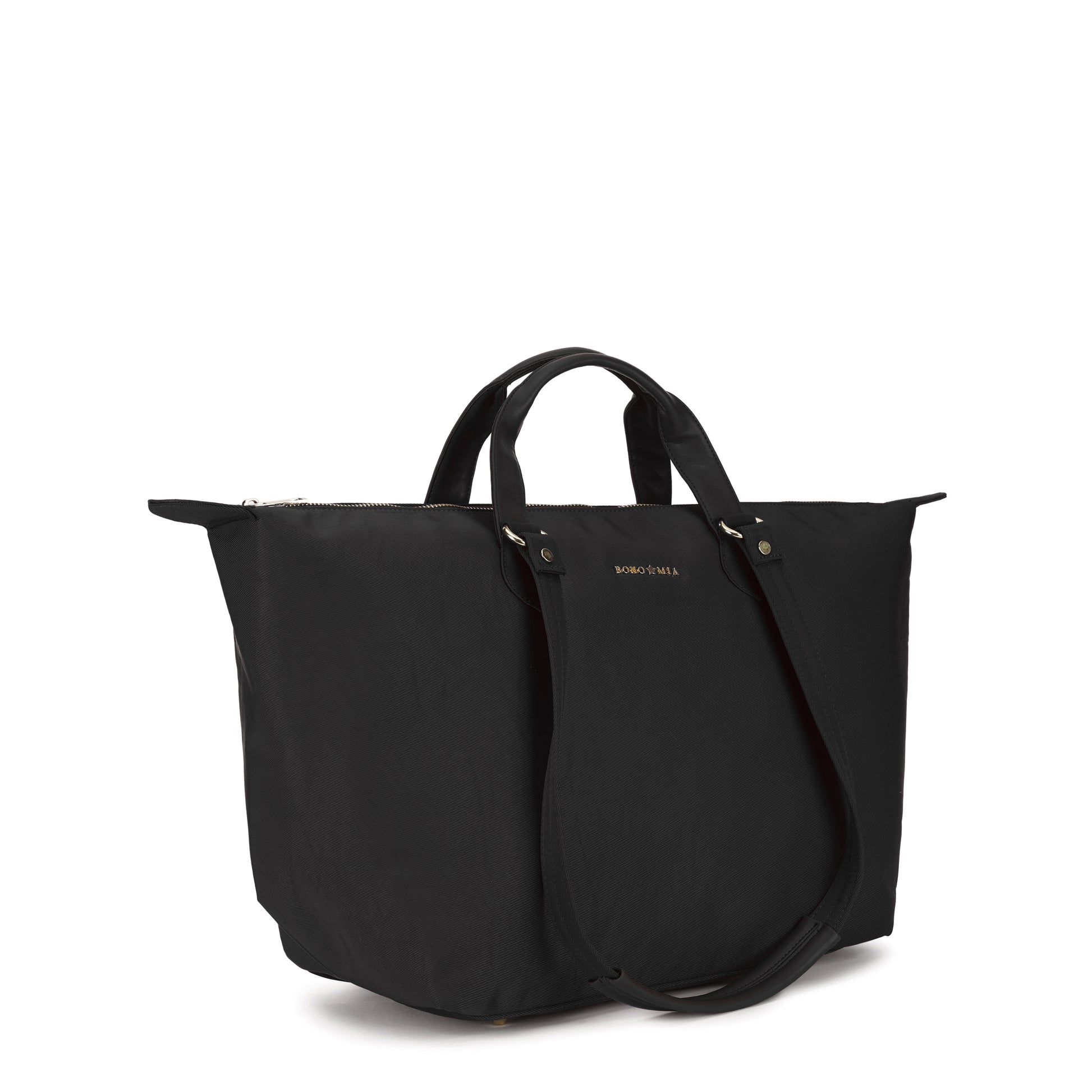 Cabin Tote Midi In Black image 6