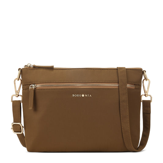 Be-Right-Back(BRB)- Khaki : Crossbody/Sling Bag