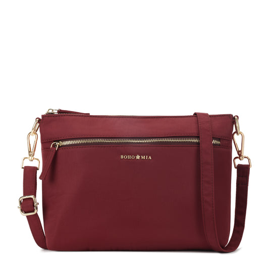 Be-Right-Back(BRB)- Burgundy : Crossbody/Sling Bag
