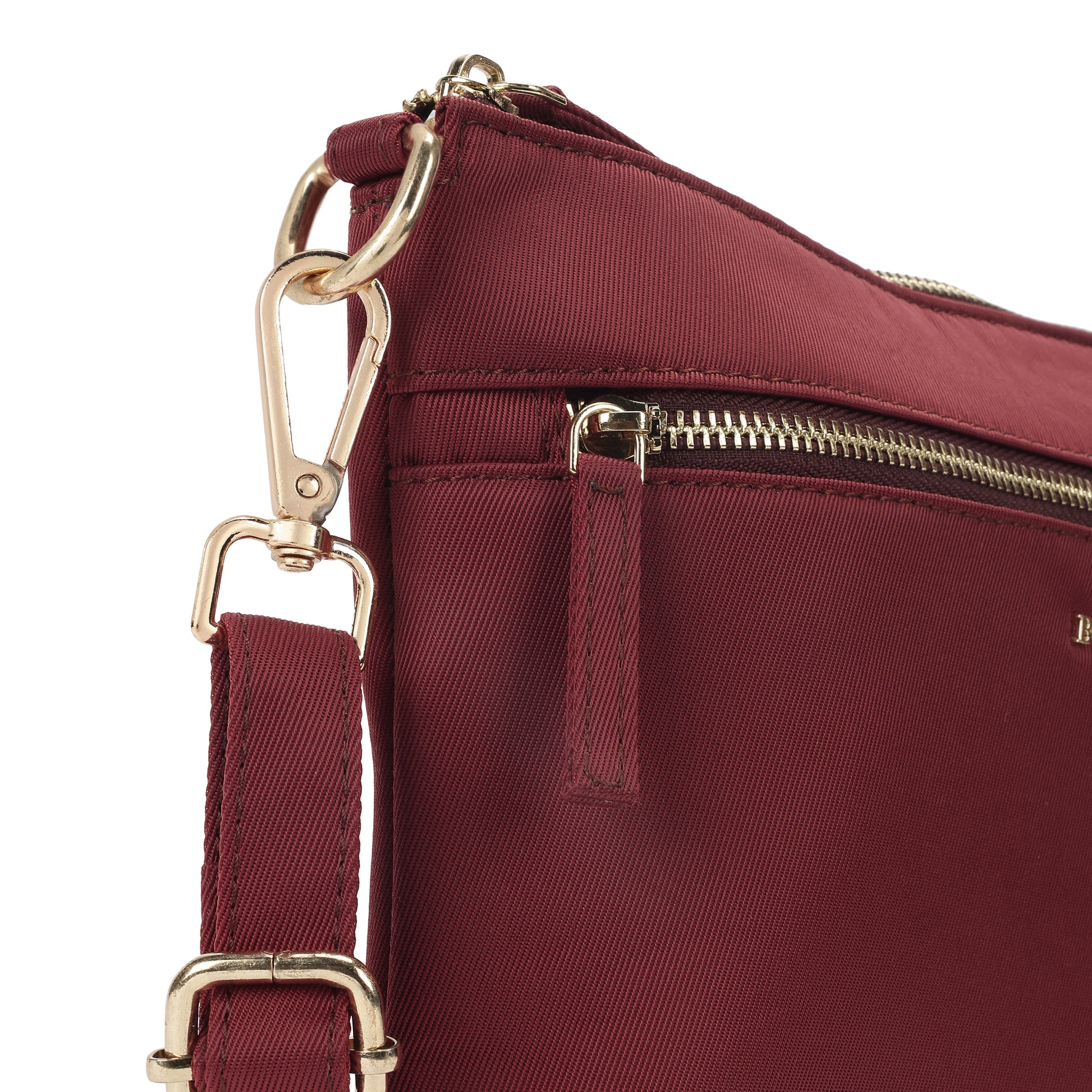 Be-Right-Back(BRB)- Burgundy : Crossbody/Sling Bag