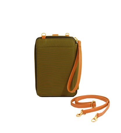 Breeze Mobile Sling Wallet (Olive Green) image 2
