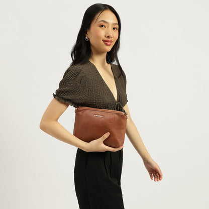 Bohomia Transfer Clutch Tan image 6