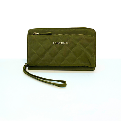 Wanderer RFID Wallet (Olive Green) image 0