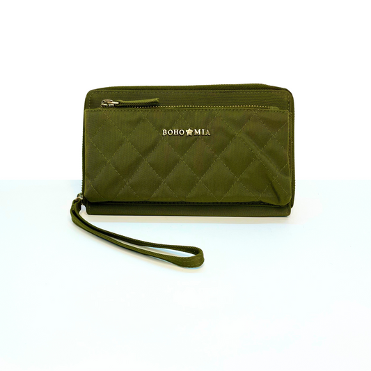 Wanderer RFID Wallet (Olive Green) image 0