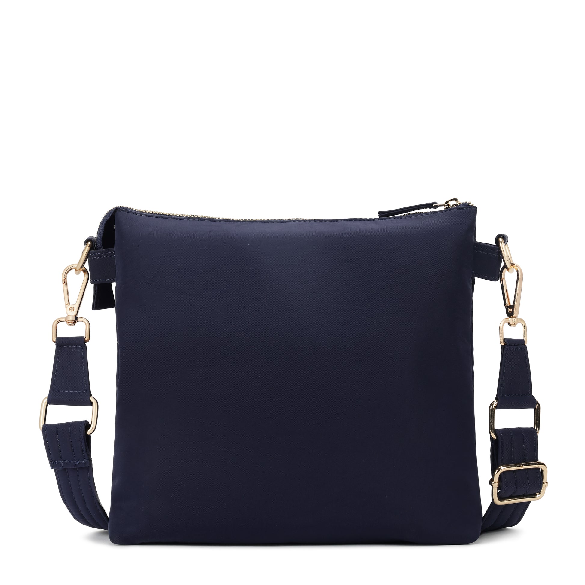 Tripper Crossbody/Sling Bag - Navy Blue (Gold Metal Zip) image 3