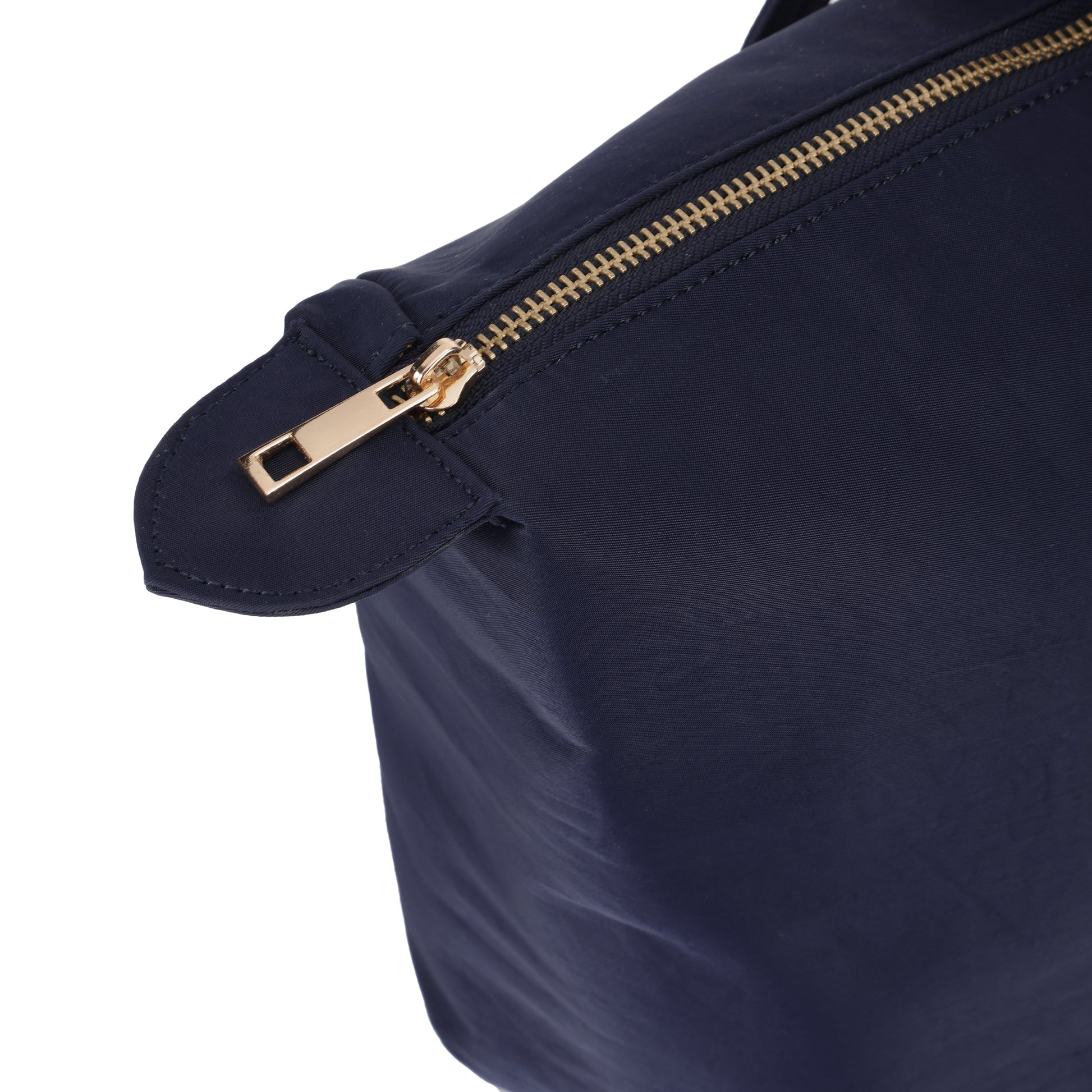 Cabin Tote Midi In Navy Blue image 8