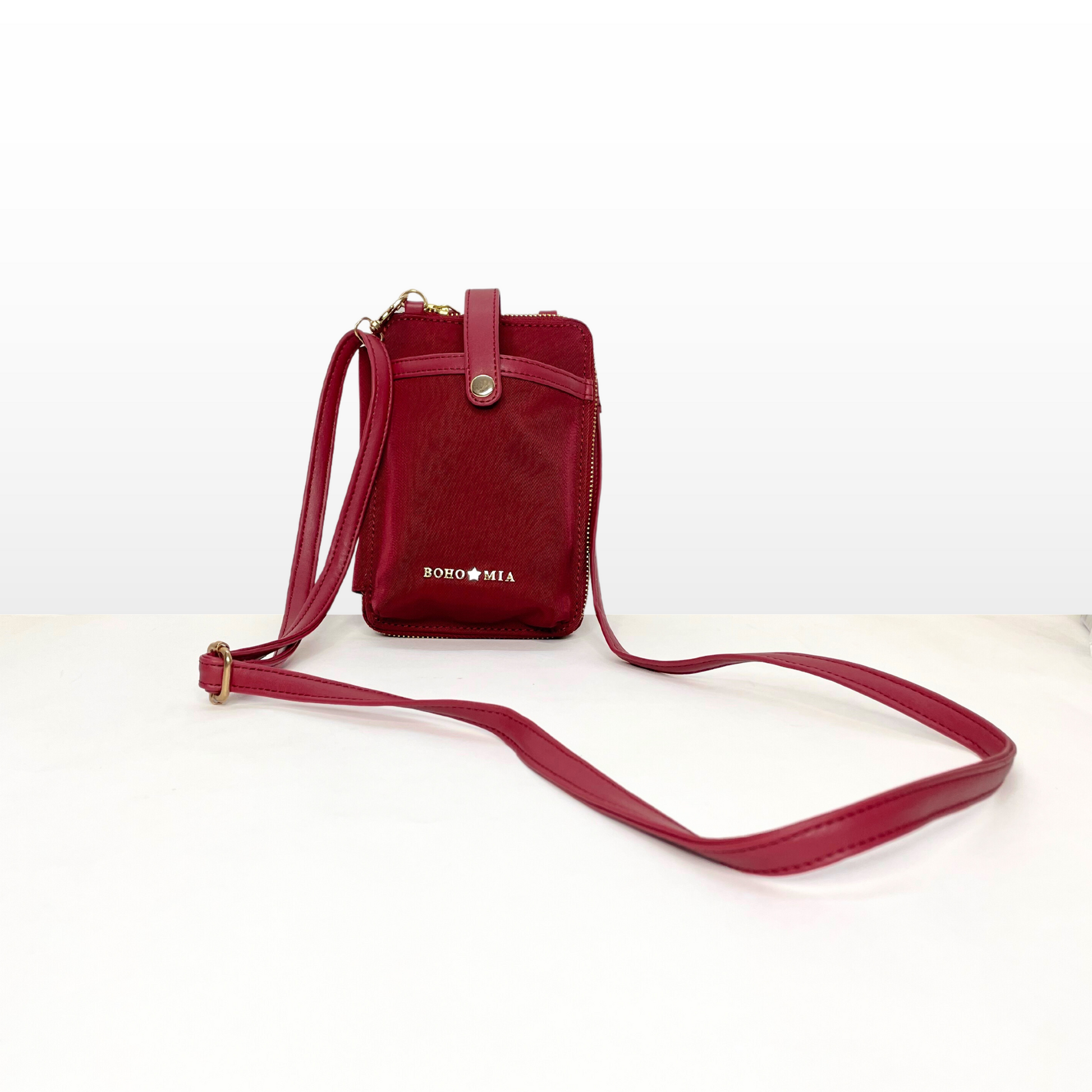 Breeze Mobile Sling Wallet (Burgundy) image 0